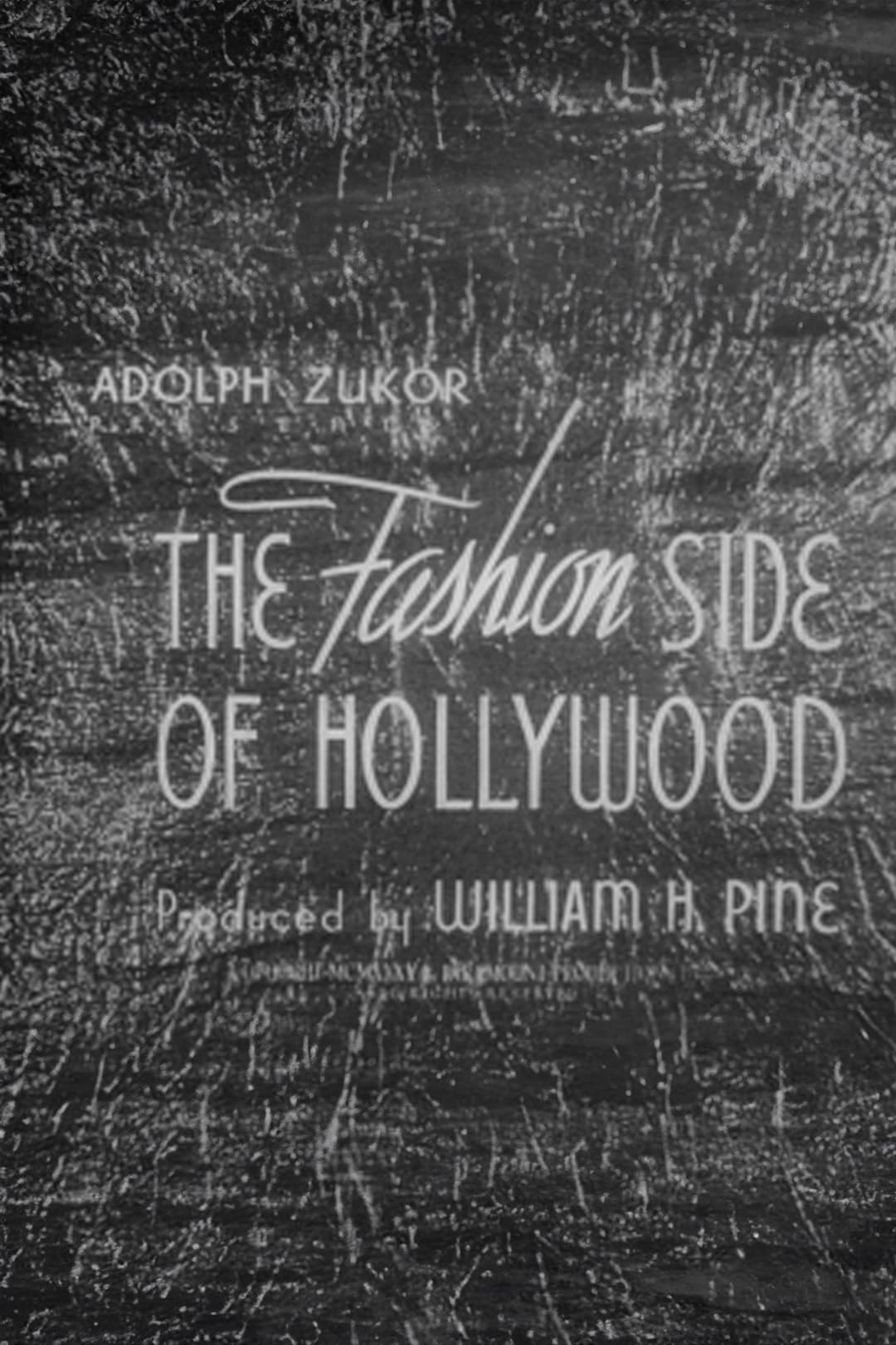 The Fashion Side of Hollywood Poster