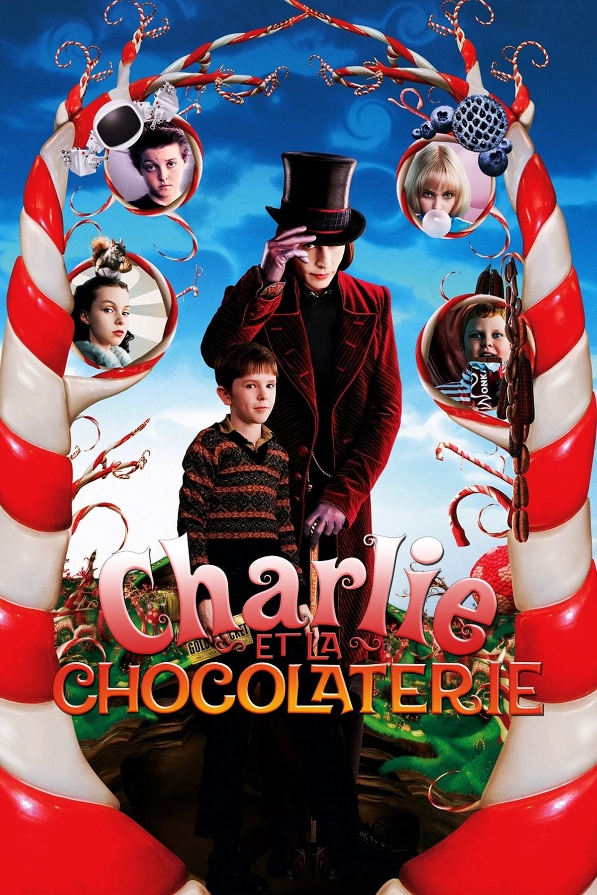 Affiche du film Charlie et la chocolaterie