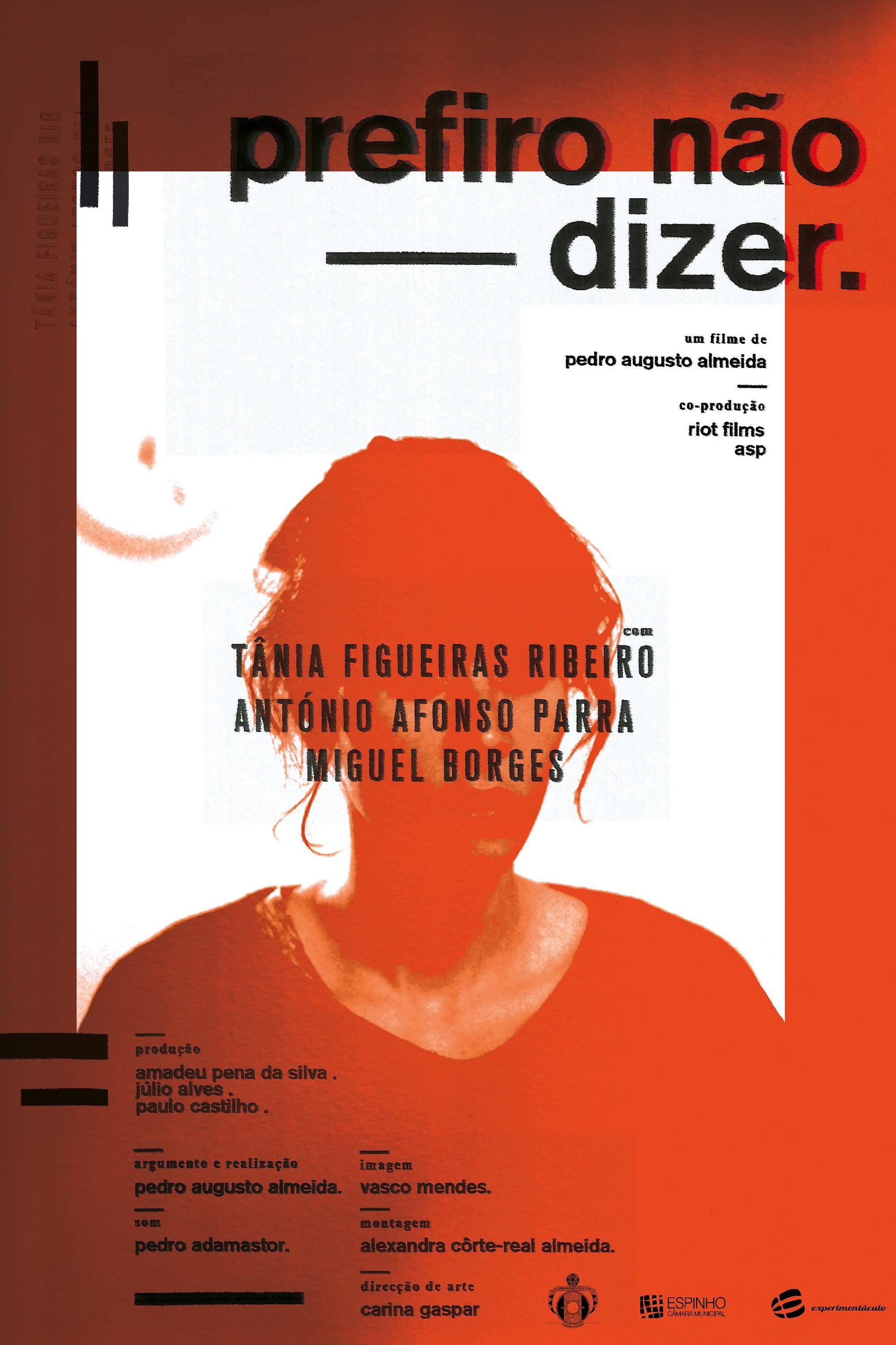 Poster de Prefiro Não Dizer