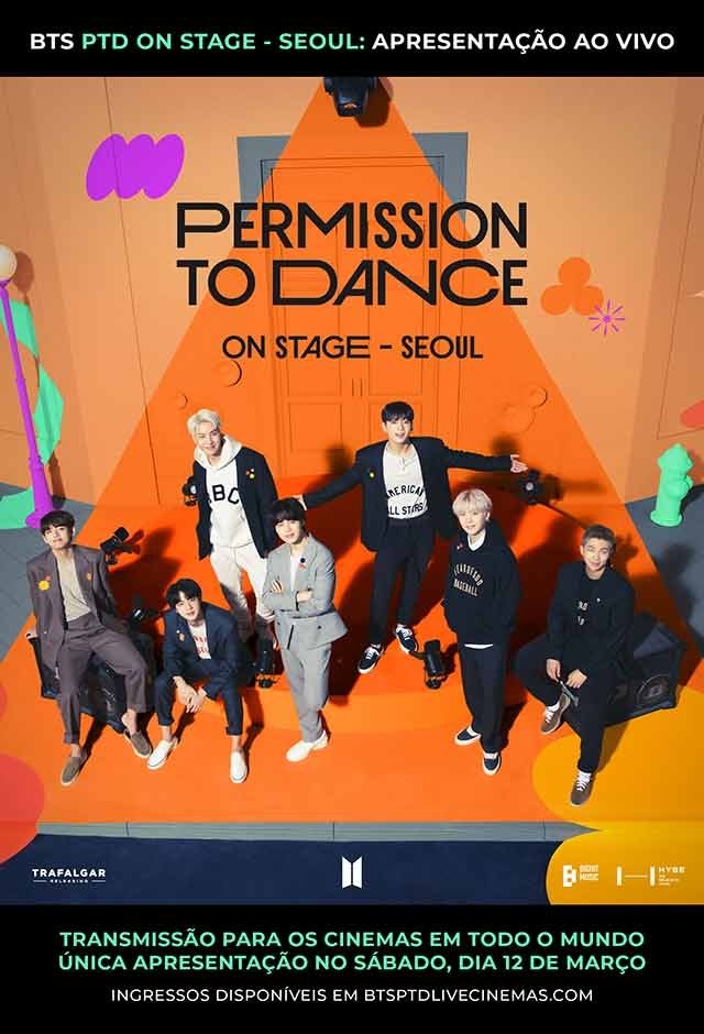 Poster de BTS: PERMISSION TO DANCE ON STAGE