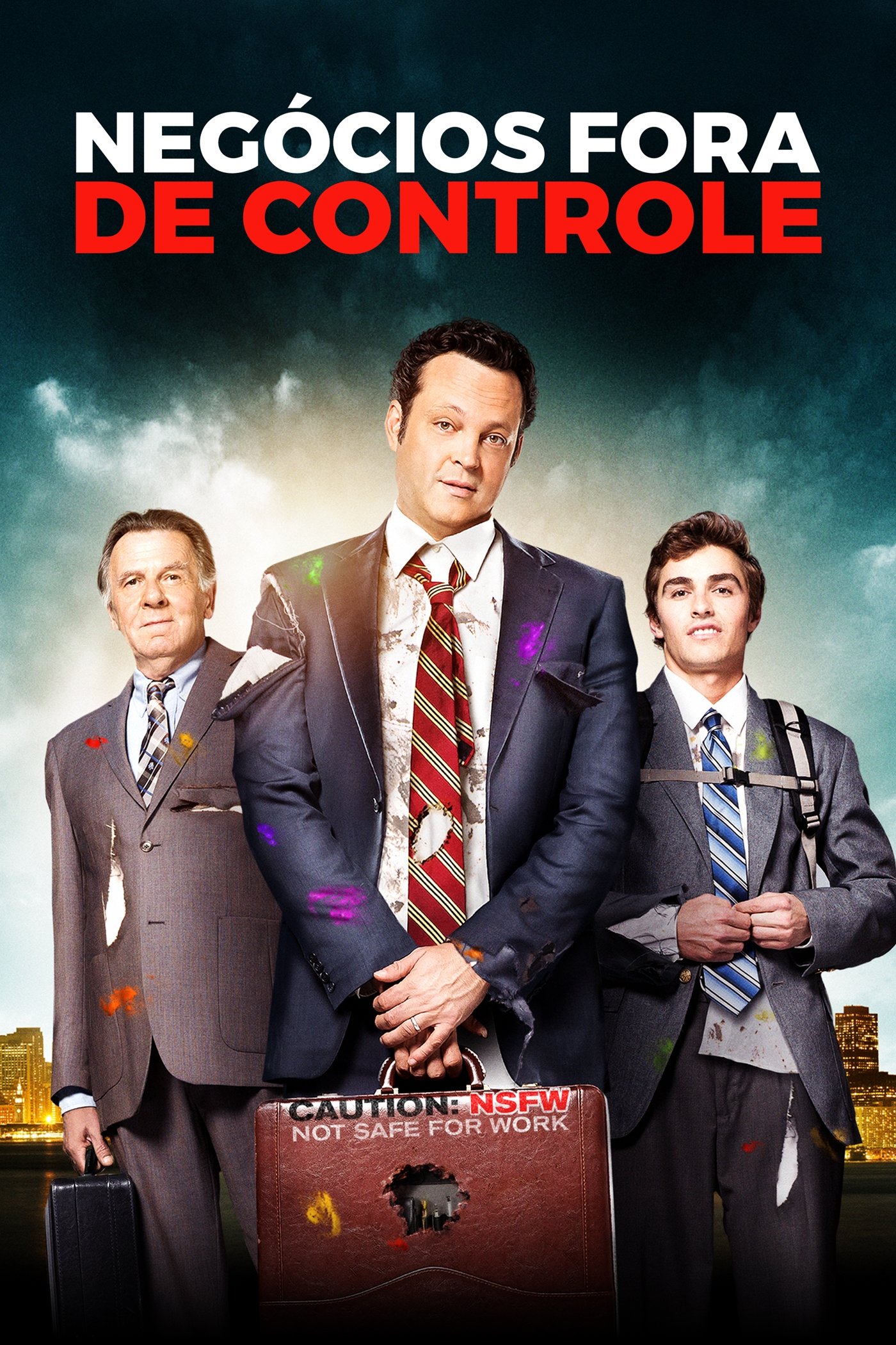 Poster de Negócios Fora de Controle