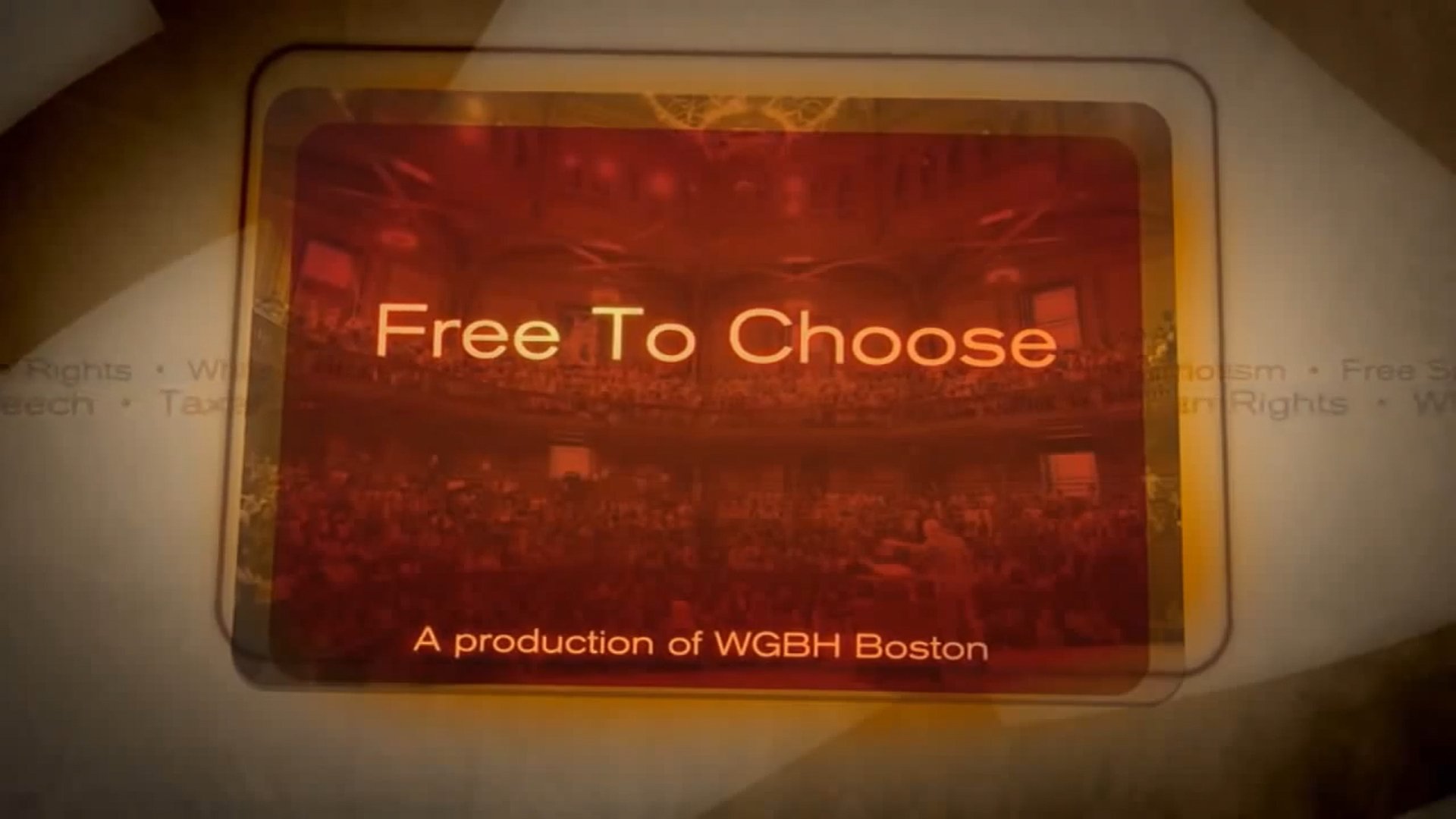 Free to Choose/Who Owns Me?