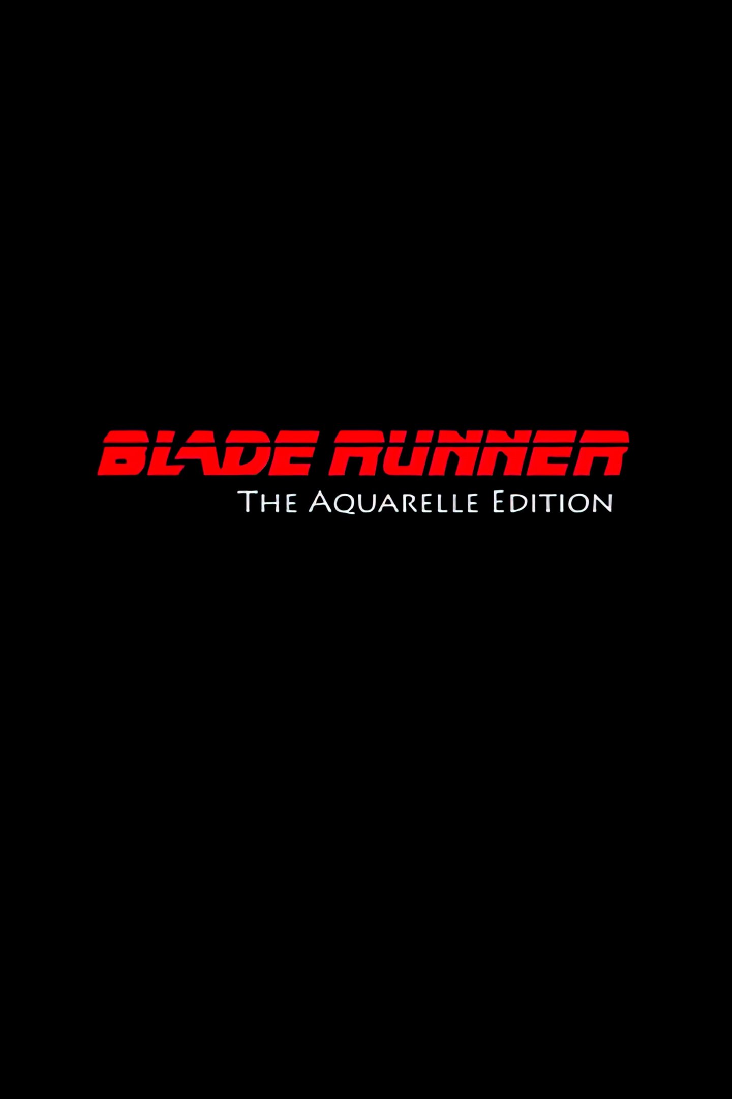 Poster de Blade Runner: The Aquarelle Edition