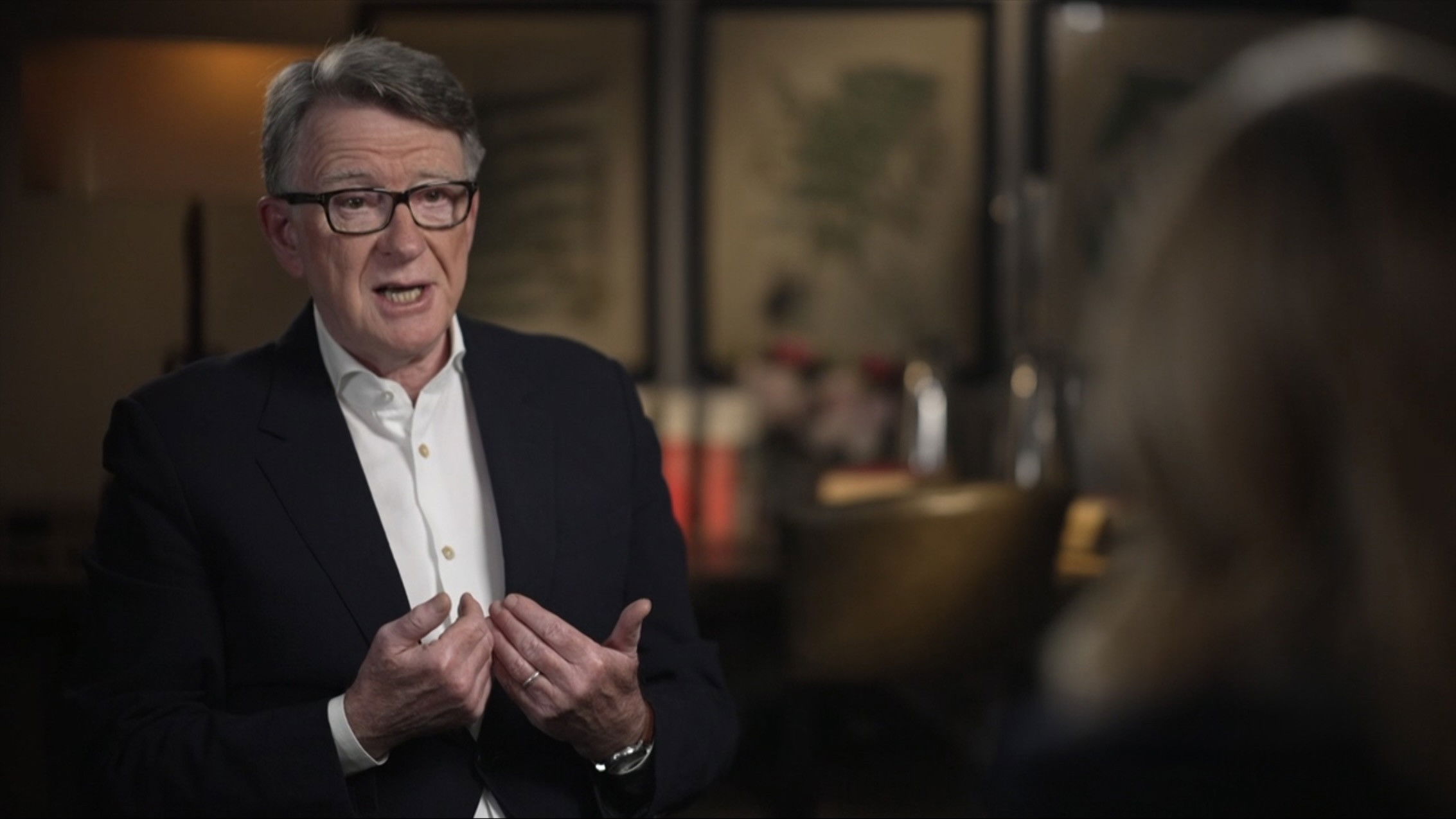 Lord Mandelson and Kemi Badenoch