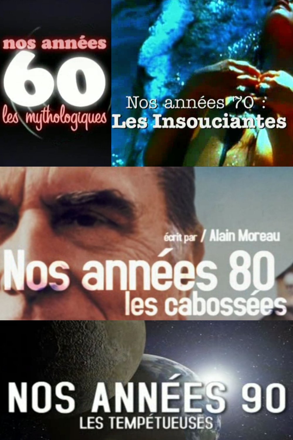 Poster de Nos années 60-70-80-90 : les singulières