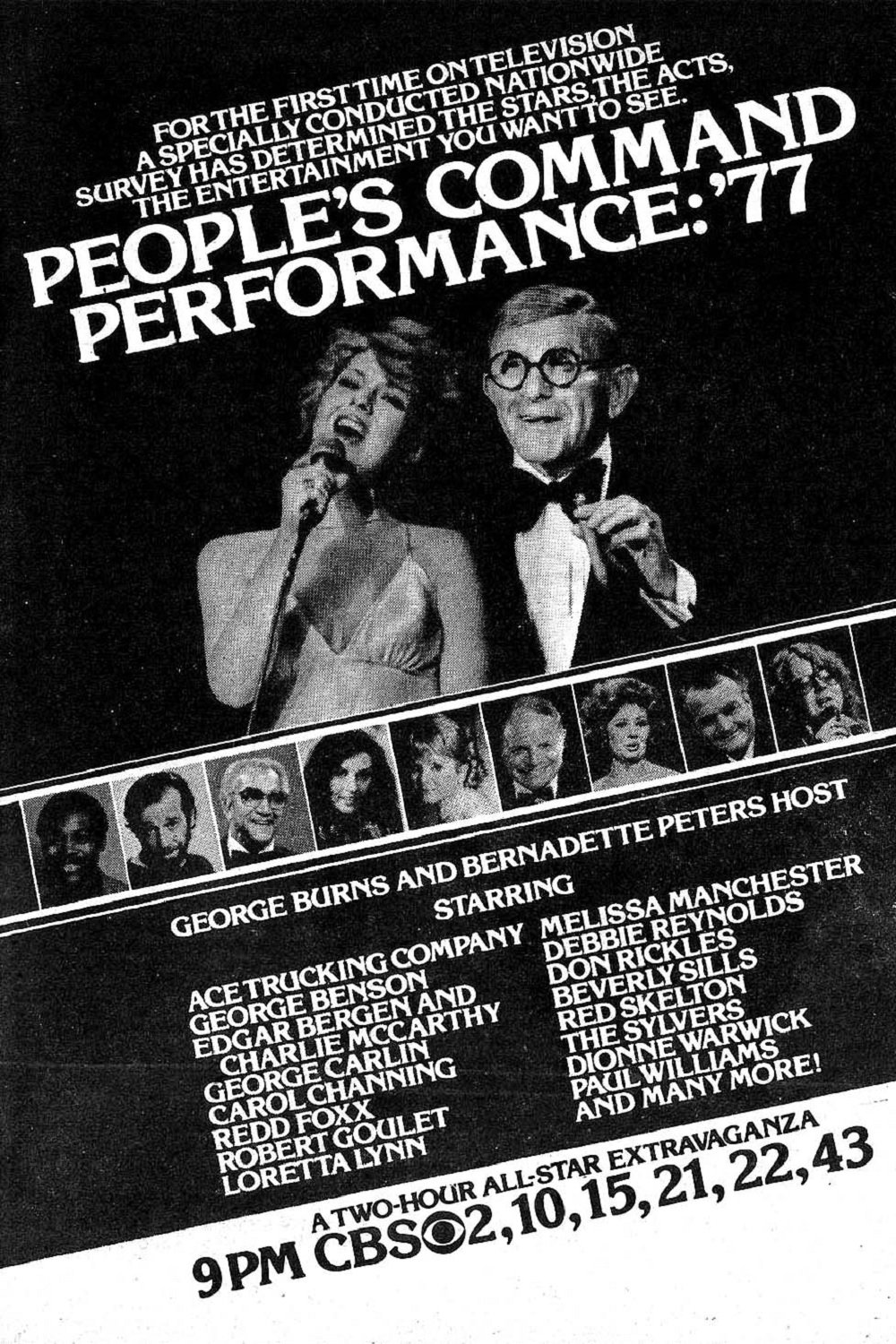 Affiche du film The People's Command Performance: '77