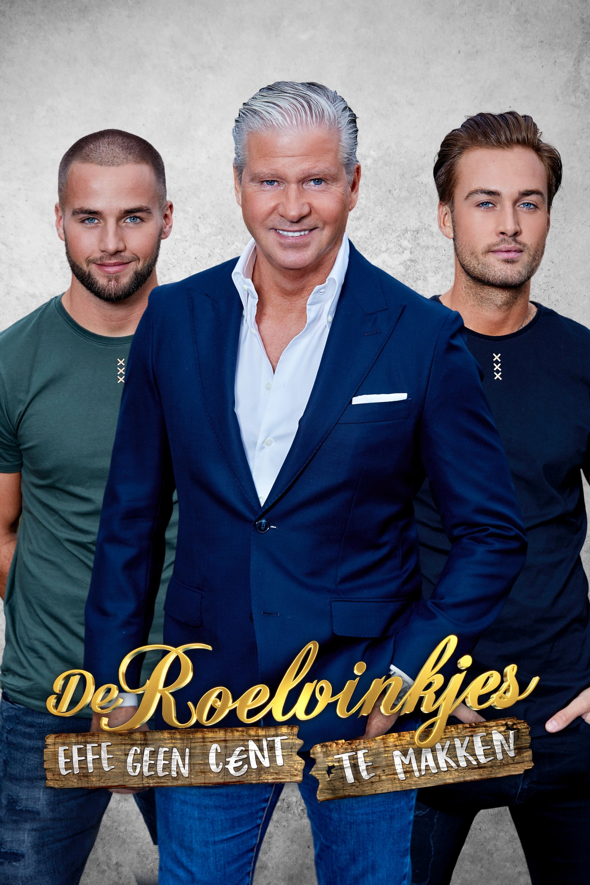 Poster de De Roelvinkjes: Effe Geen Cent Te Makken