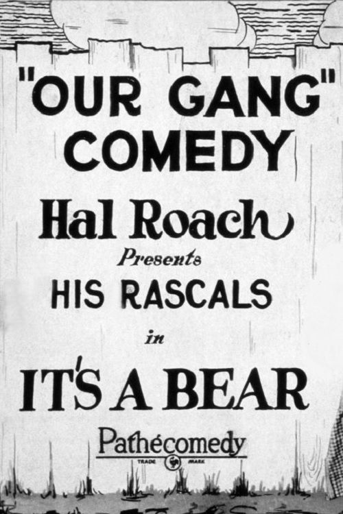 Poster de It's a Bear