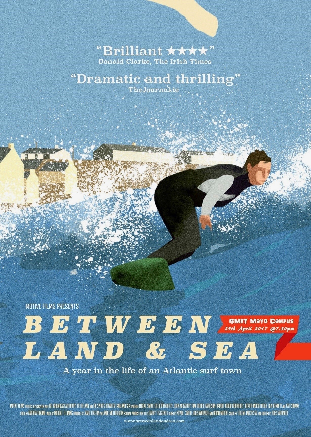 Poster de Between Land and Sea: A Year in the Life of an Atlantic Surf Town