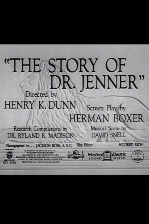 Poster de The Story of Dr. Jenner