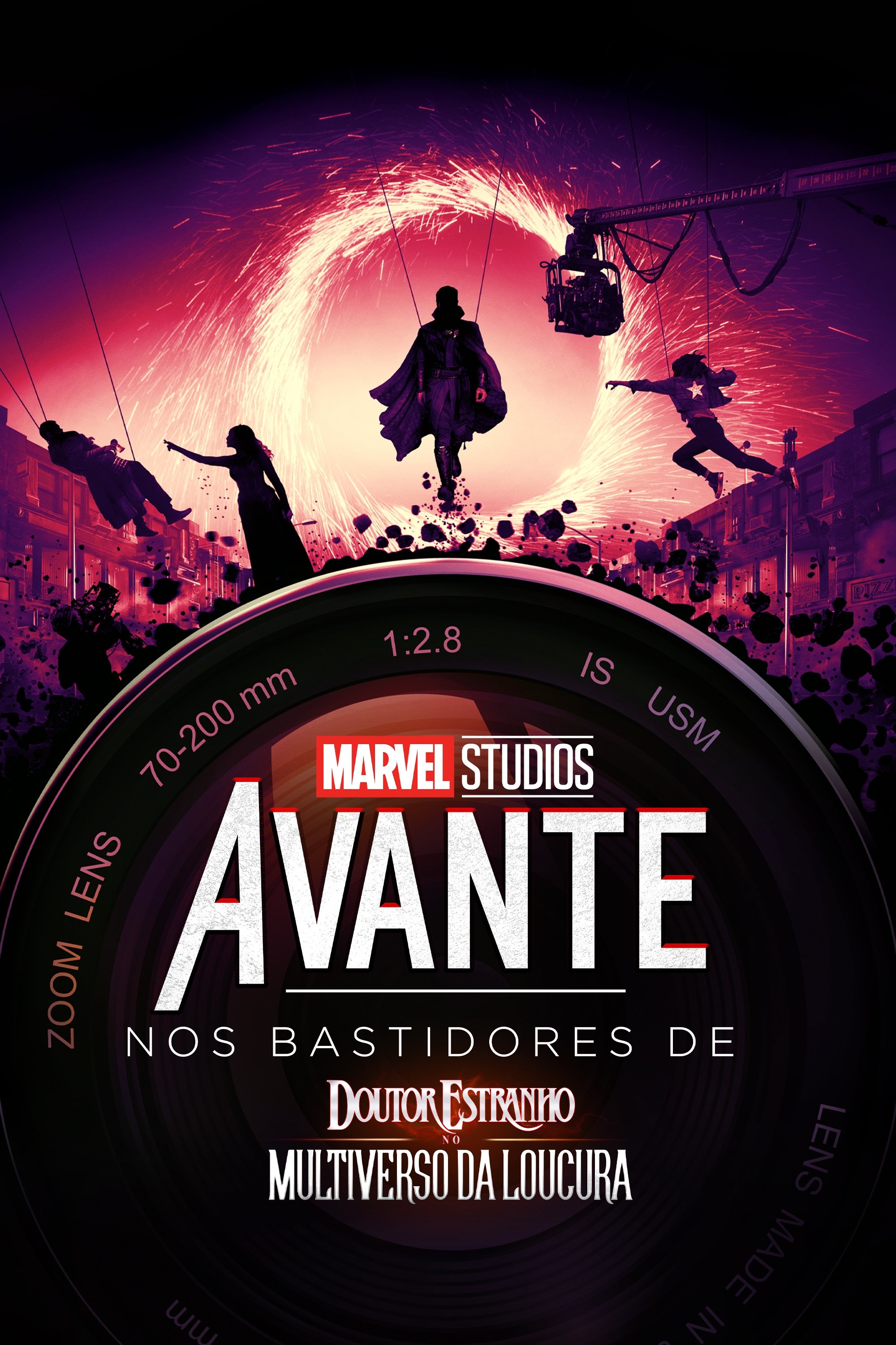 Poster de Nos Bastidores de Doutor Estranho no Multiverso da Loucura
