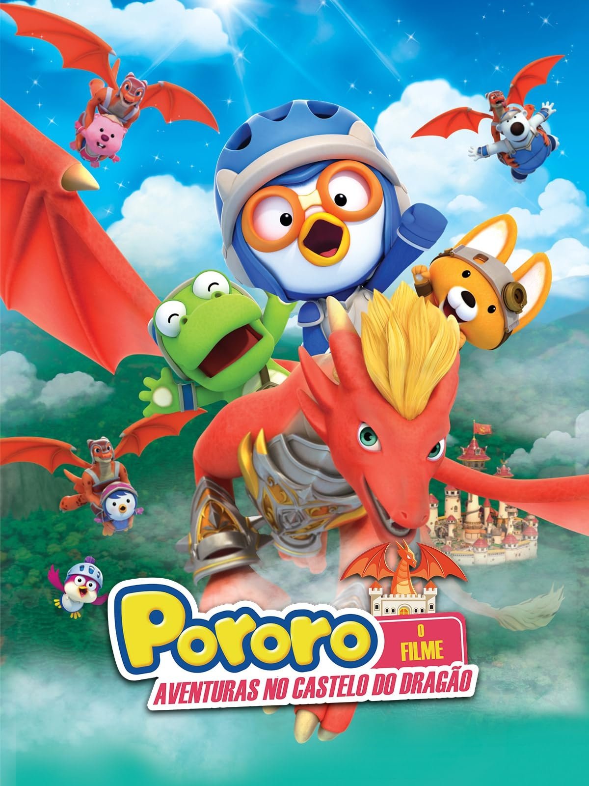 Poster de Pororo - Aventuras no Castelo do Dragão
