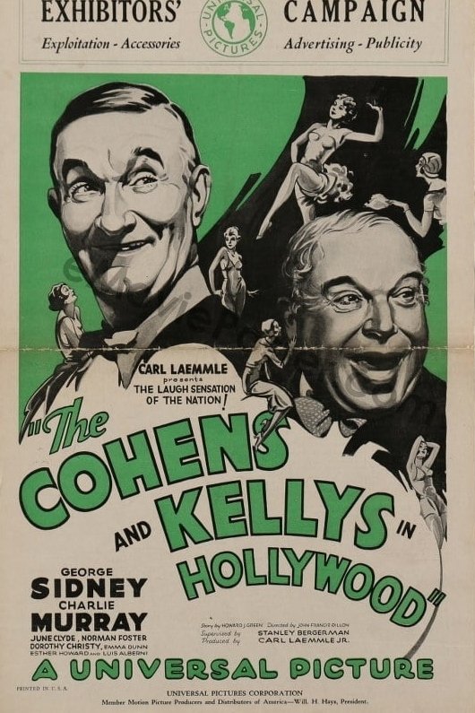 Poster de The Cohens and Kellys in Hollywood