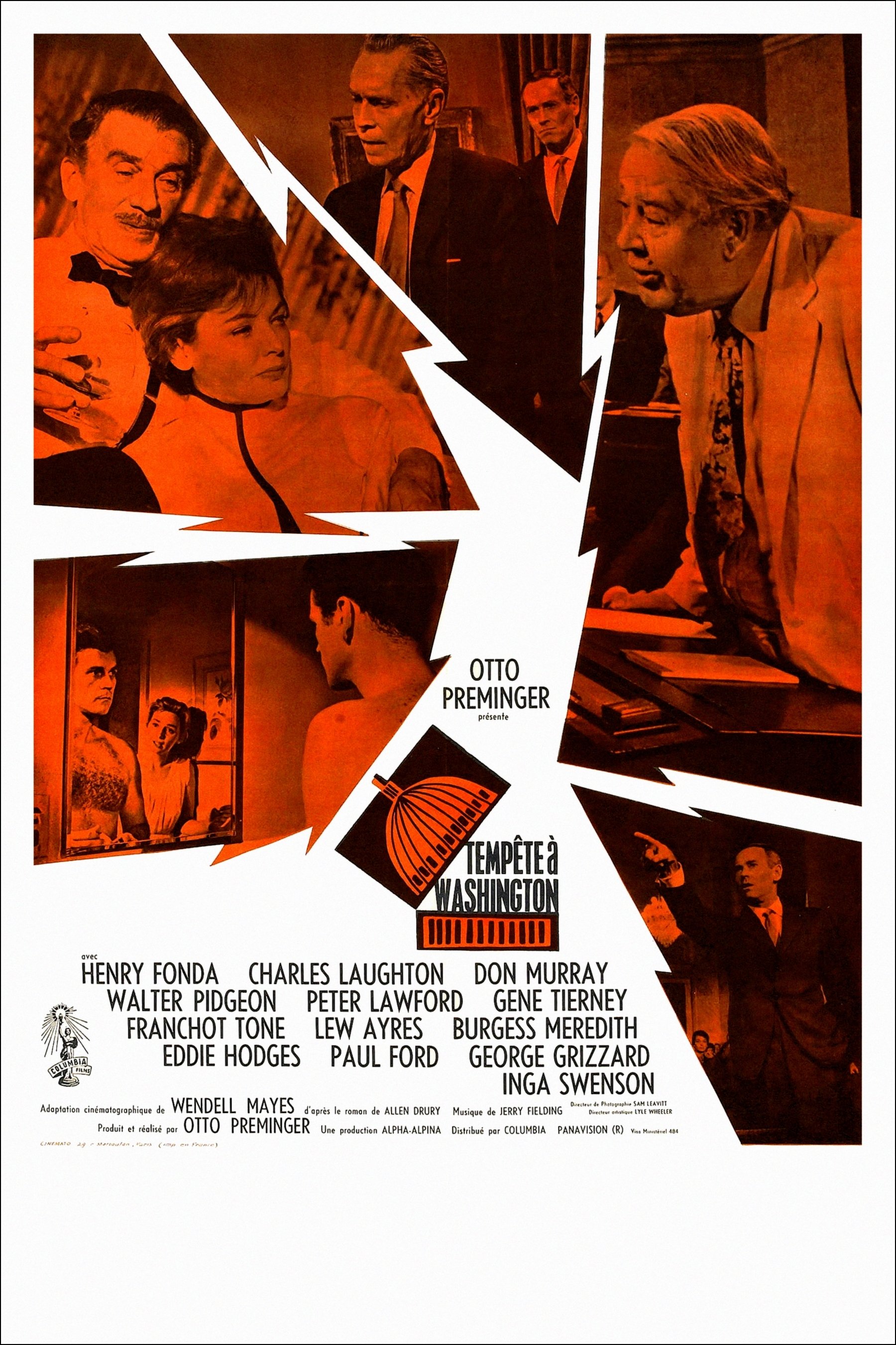 Affiche du film Advise & Consent