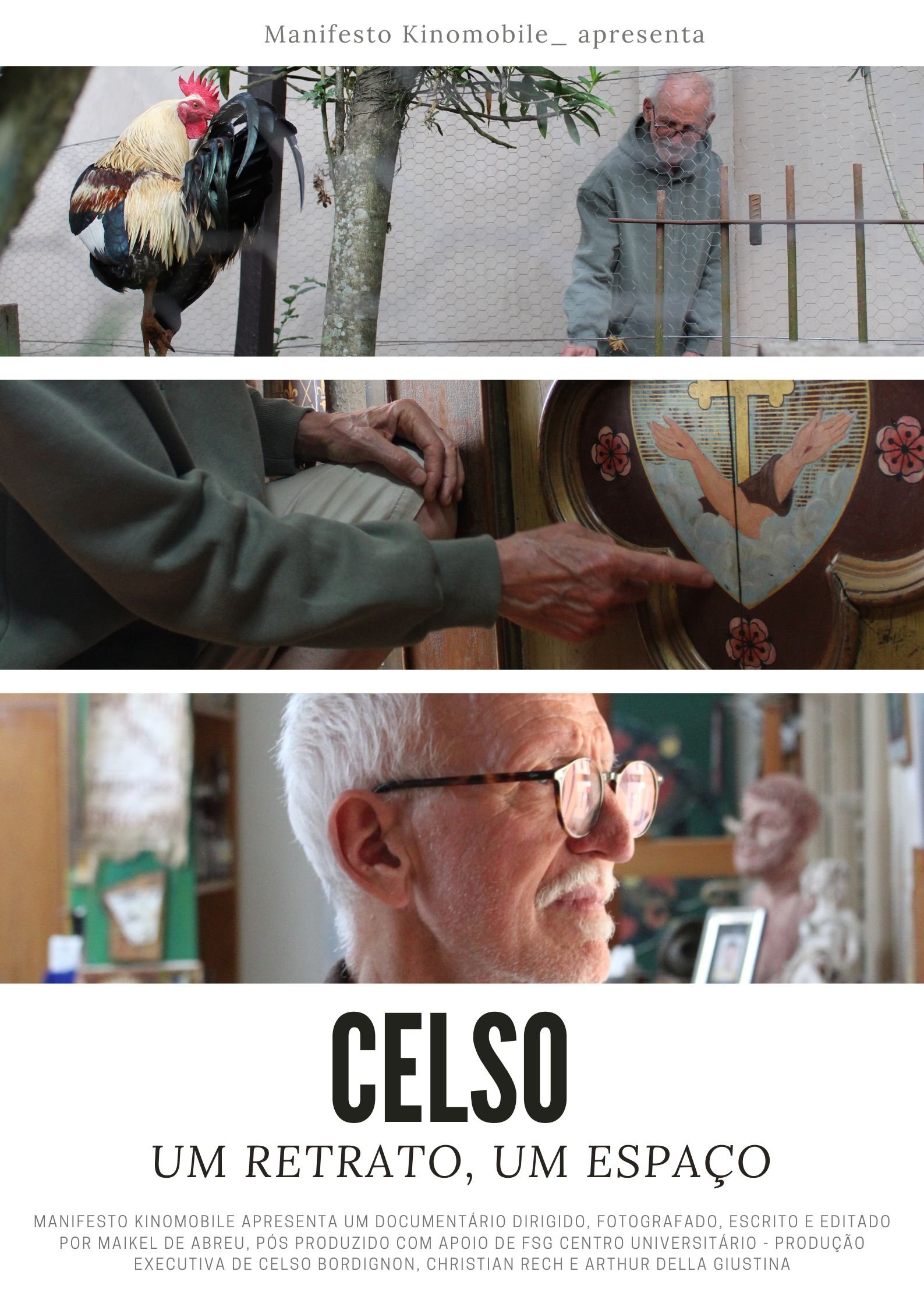 Poster de Celso: Um Retrato, Um Espaço
