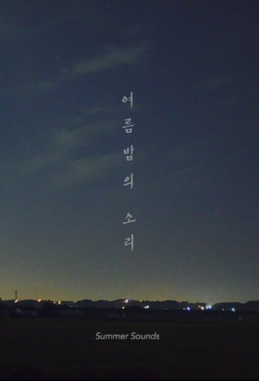 Poster de 여름밤의 소리
