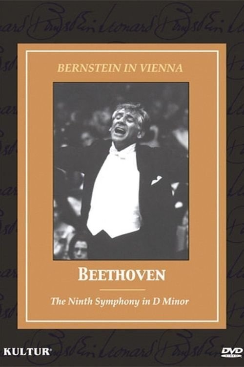 Poster de Bernstein in Vienna: Beethoven, The Ninth Symphony
