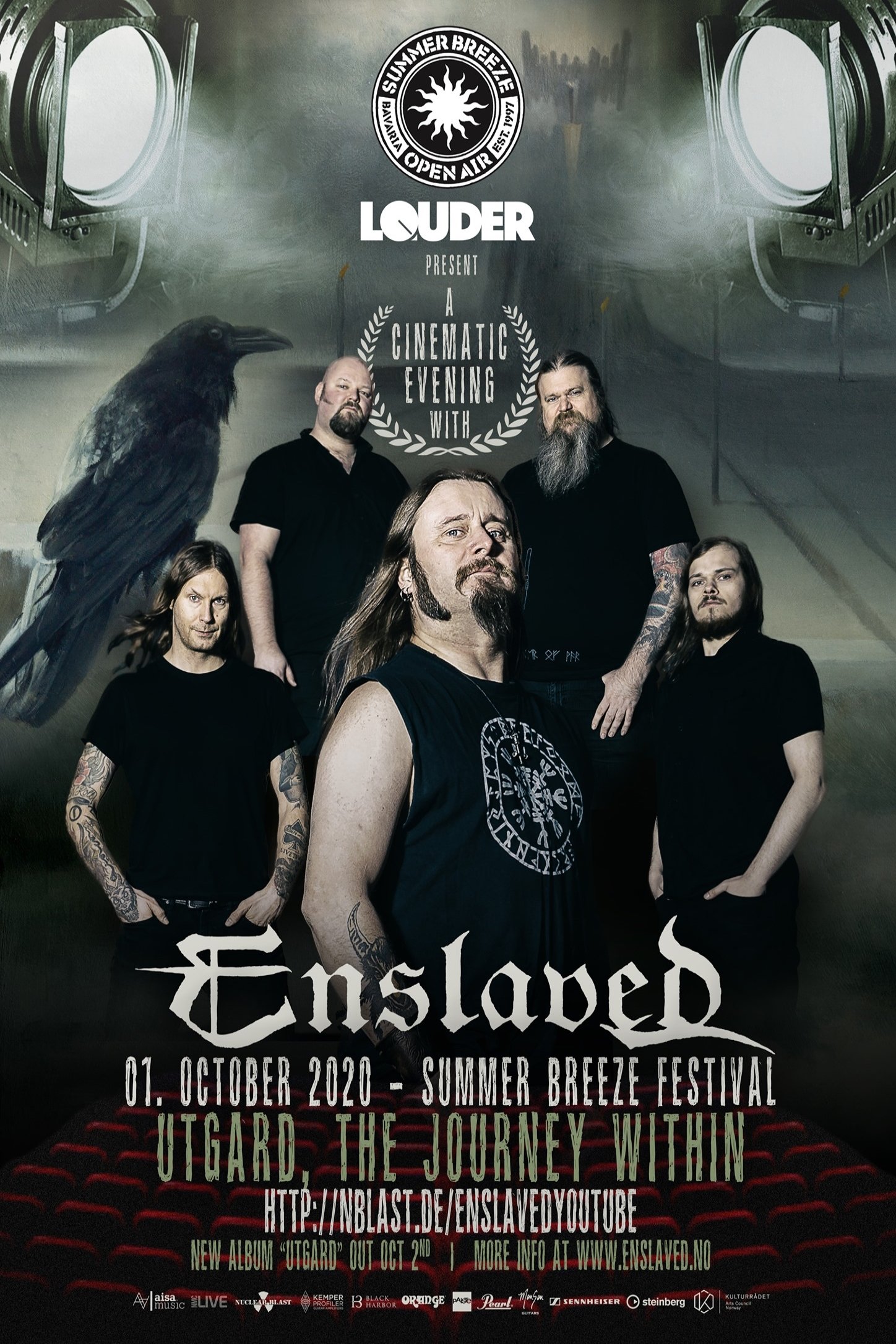 Poster de Enslaved: Utgard, The Journey Within (Summer Breeze Festival 2020)