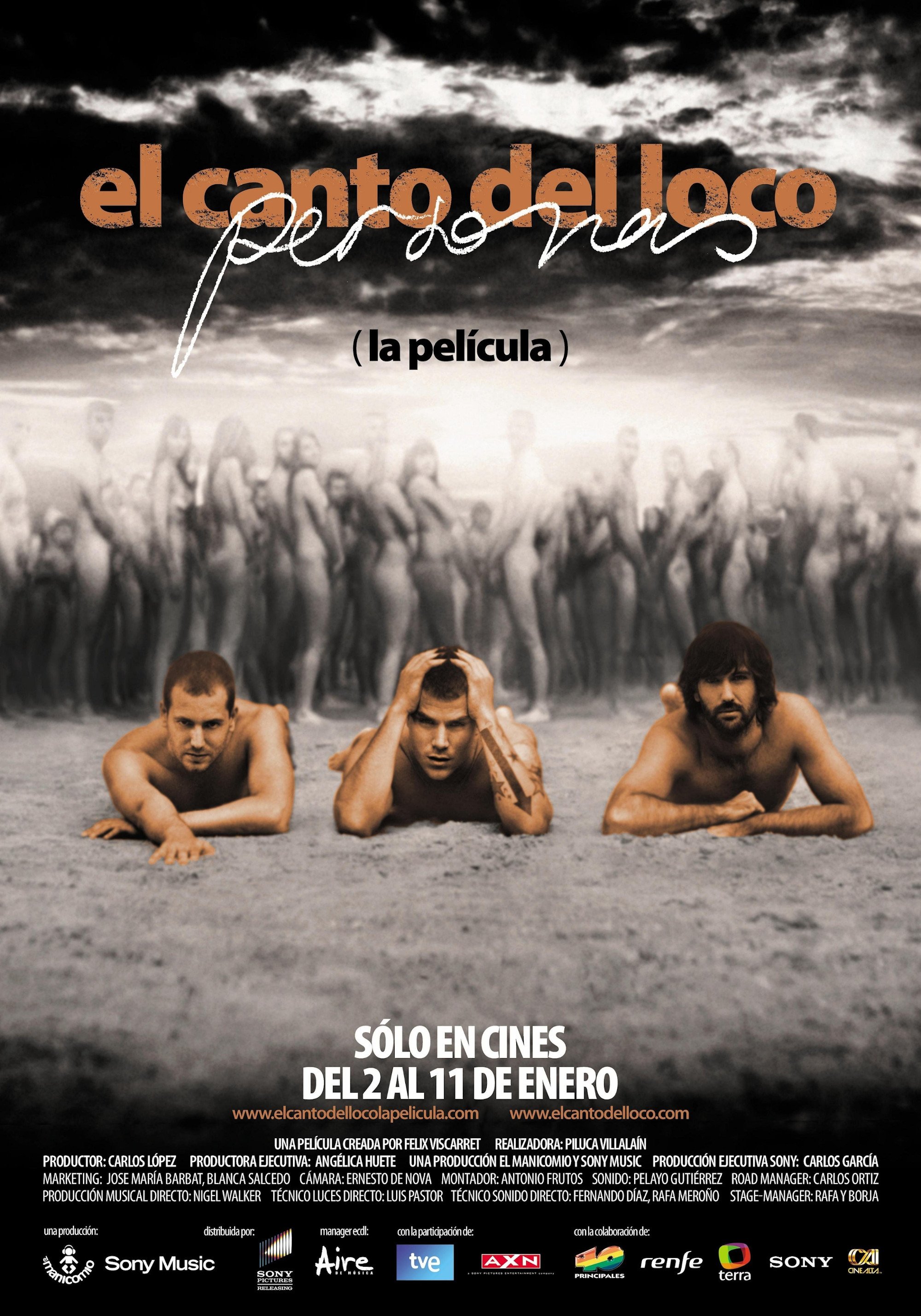 Poster de El Canto del Loco - Personas: La película