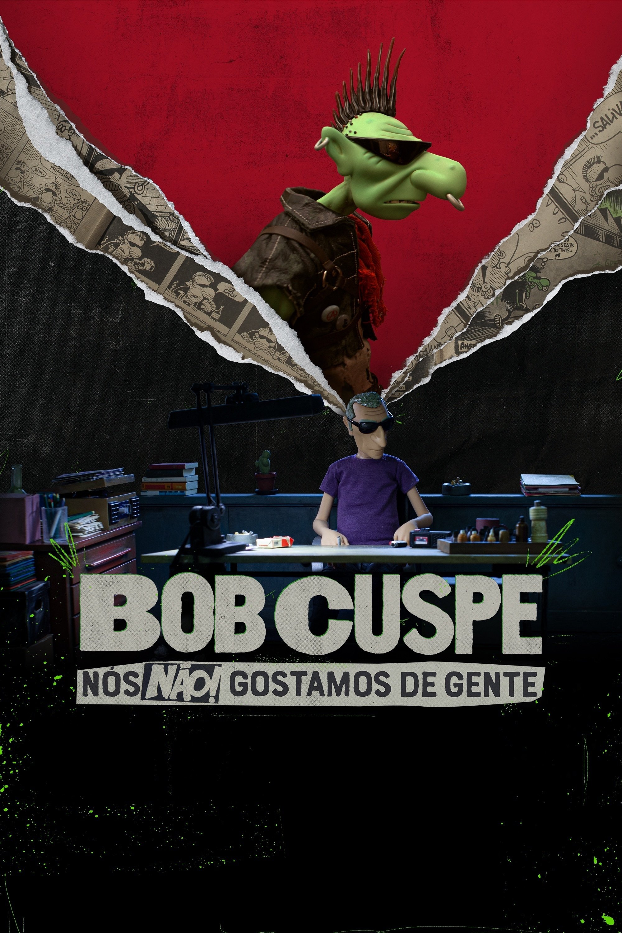 Poster de Bob Cuspe: Nós Não Gostamos de Gente