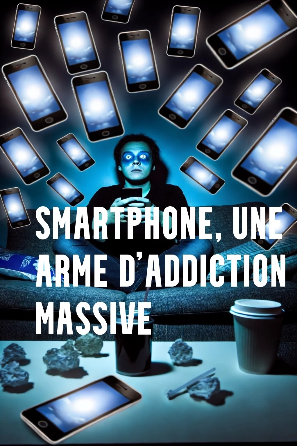 Poster de Smartphone, une arme d'addiction massive