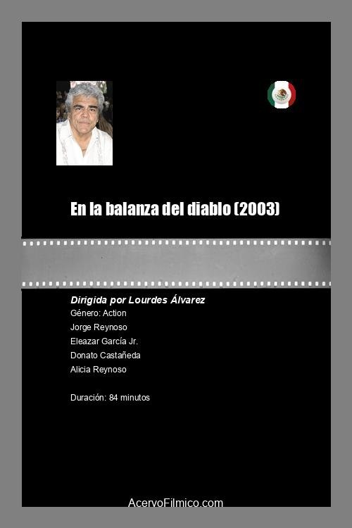 Poster de En la balanza del diablo