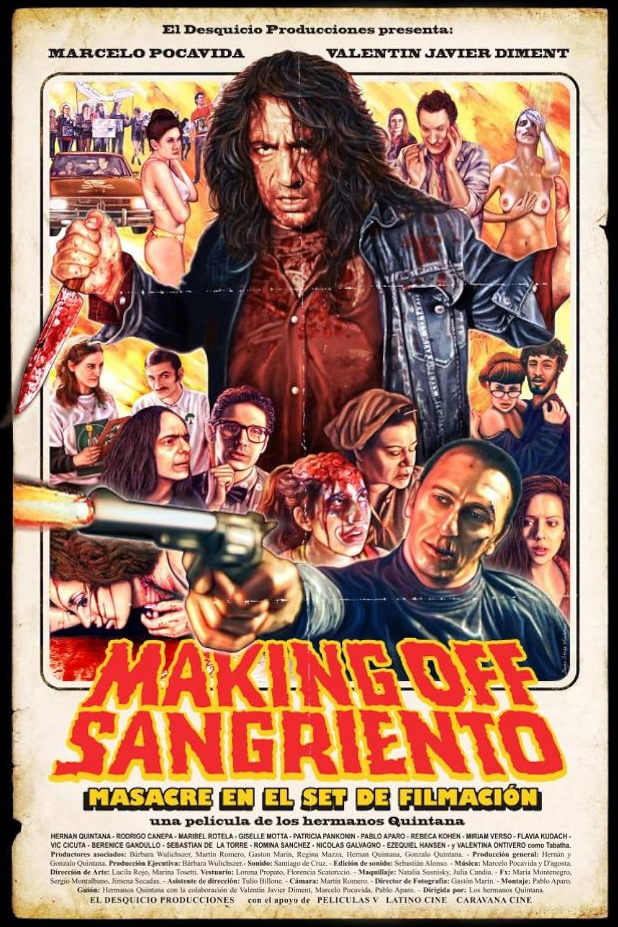 Poster de Making Off Sangriento: Masacre en el Set de Filmación