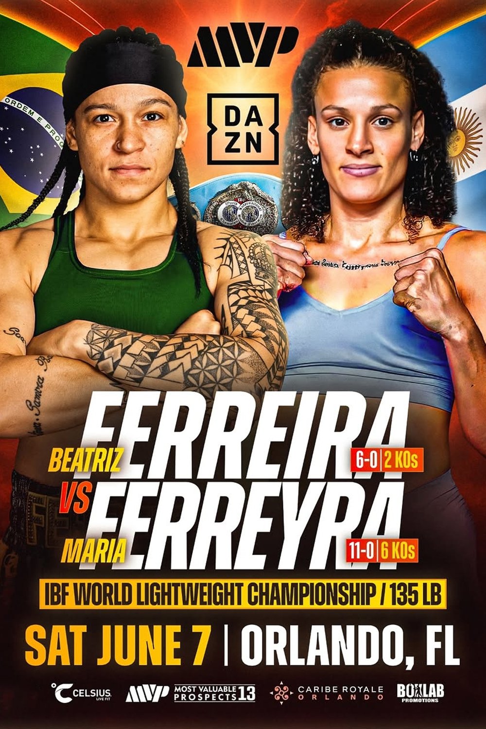 Poster de Beatriz Ferreira vs. Maria Ines Ferreyra