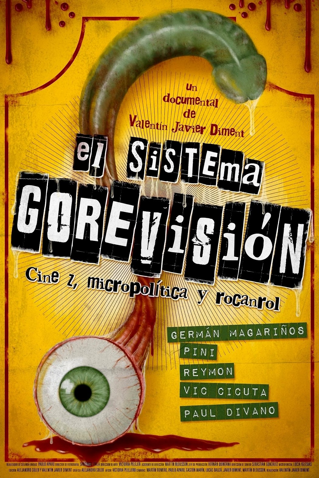 Poster de El sistema Gorevisión: cine z, micropolítica y rocanrol