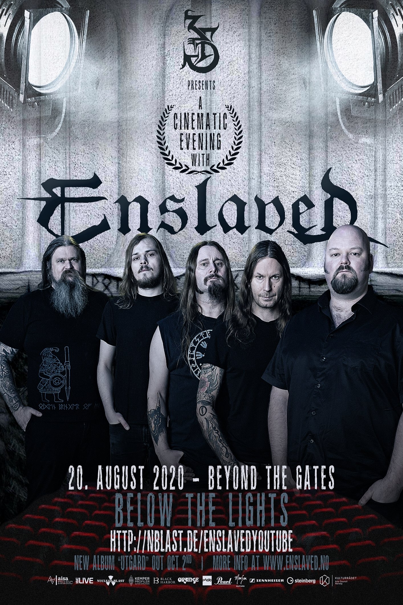 Poster de Enslaved: Below the Lights (Beyond the Gates 2020)