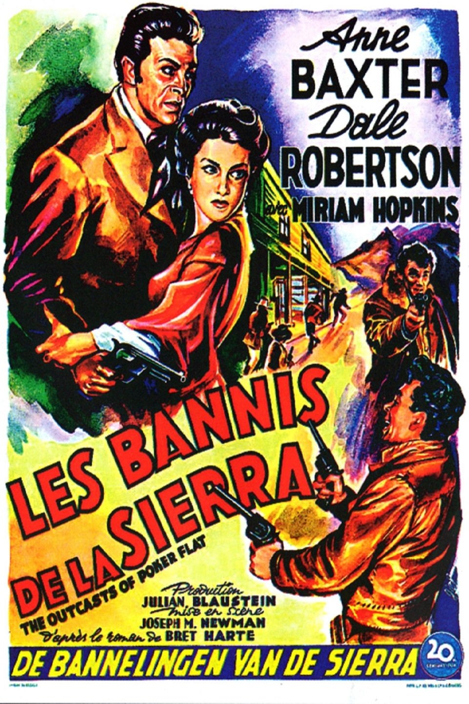 Affiche du film The Outcasts of Poker Flat