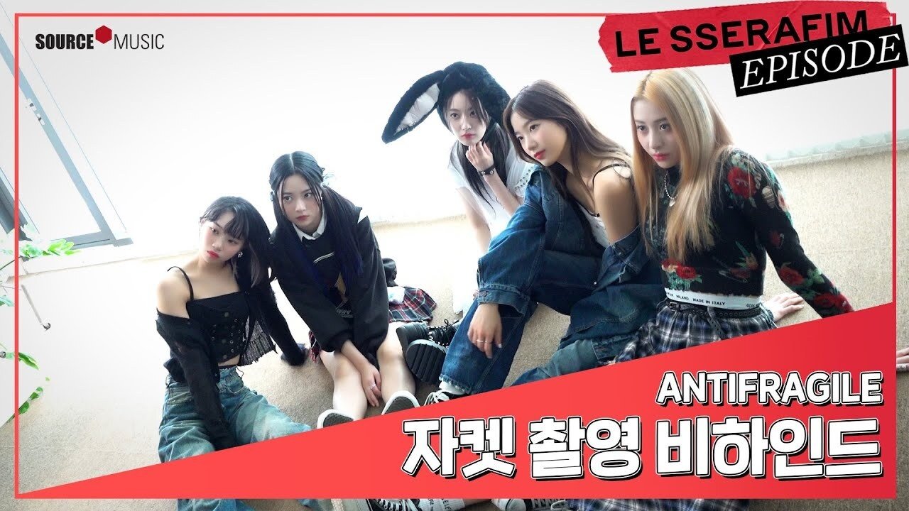 2nd Mini Album ‘ANTIFRAGILE’ Jacket Shoot Sketch