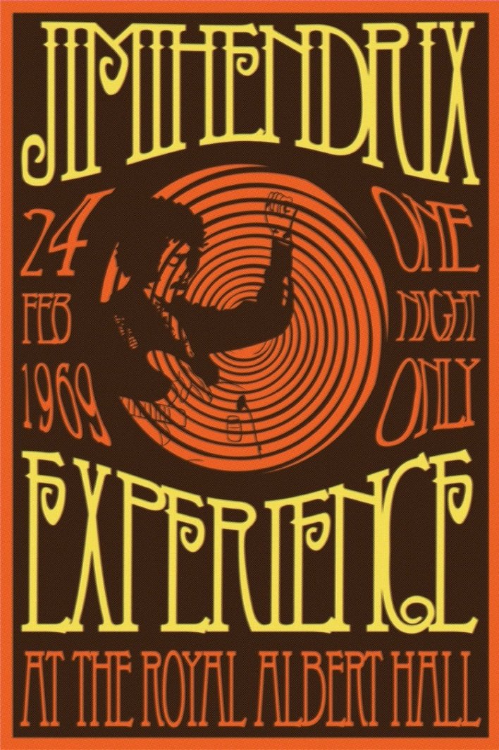 Poster de The Jimi Hendrix Experience: Royal Albert Hall