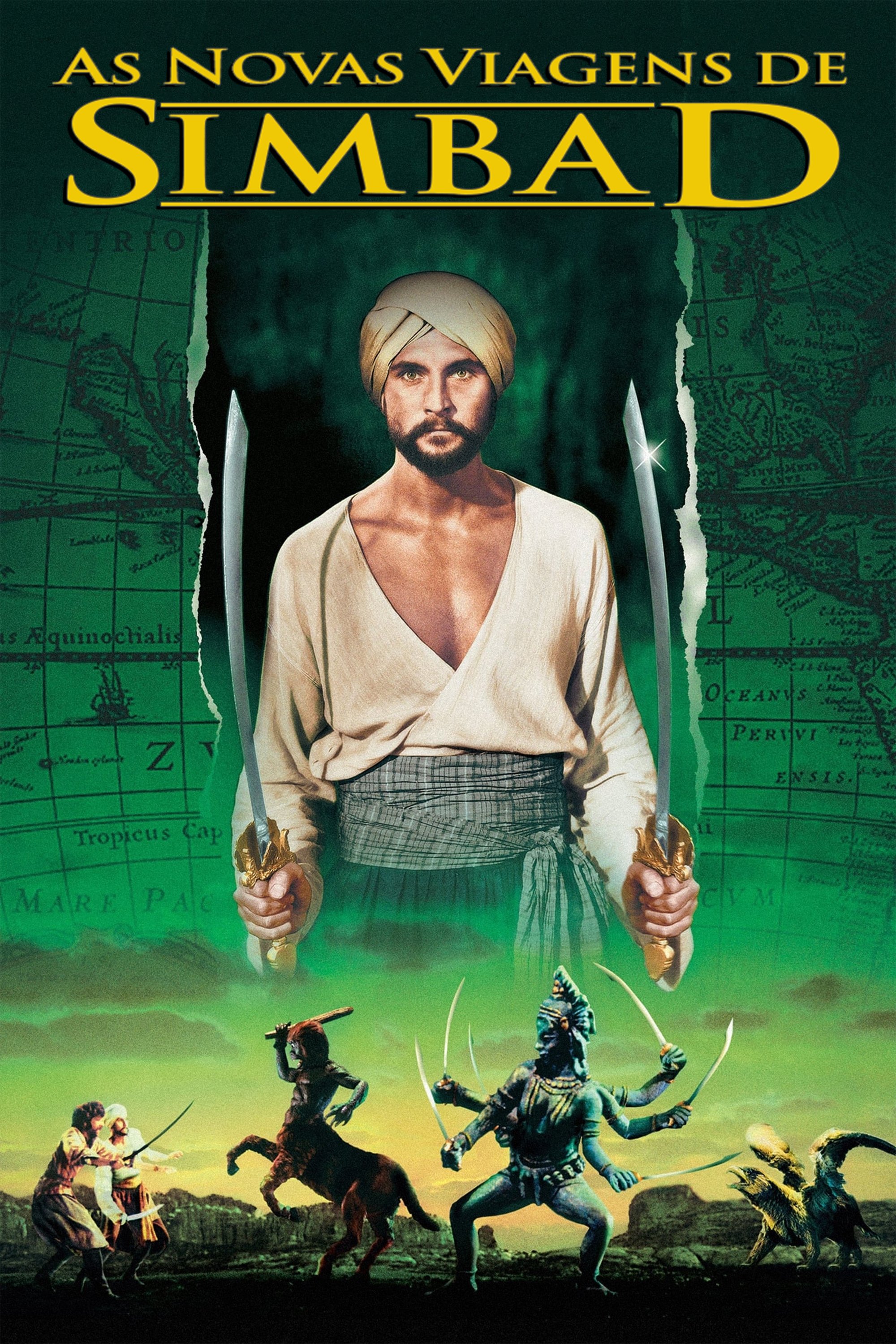 Poster de As Novas Viagens de Simbad
