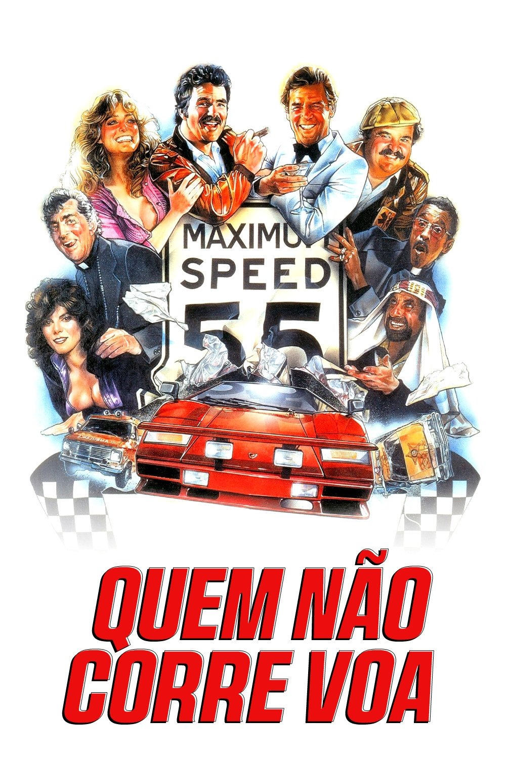 Poster de Quem Não Corre, Voa