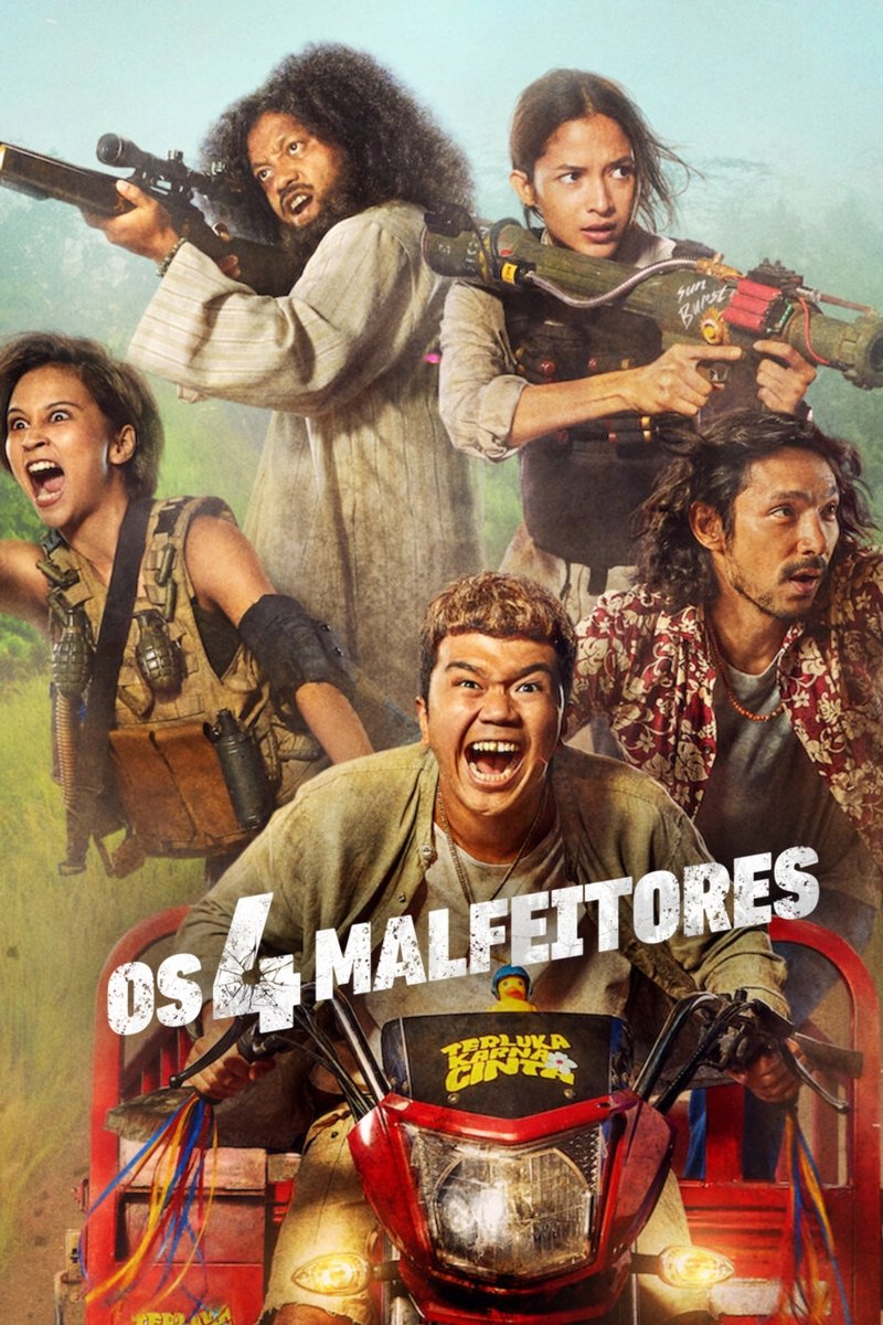 Poster de Os 4 Malfeitores