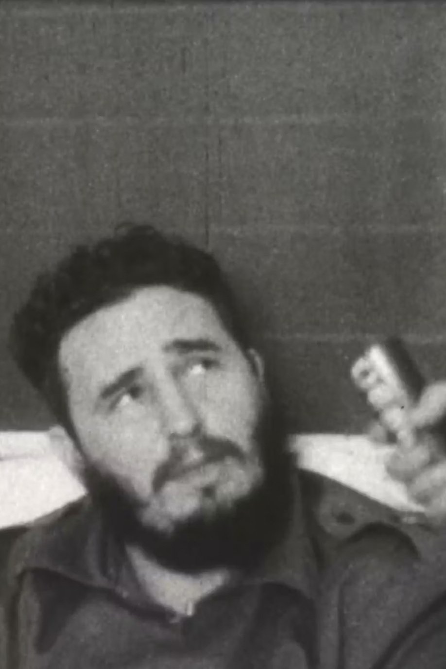Poster de Fidel Castro no Rio de Janeiro, 1959