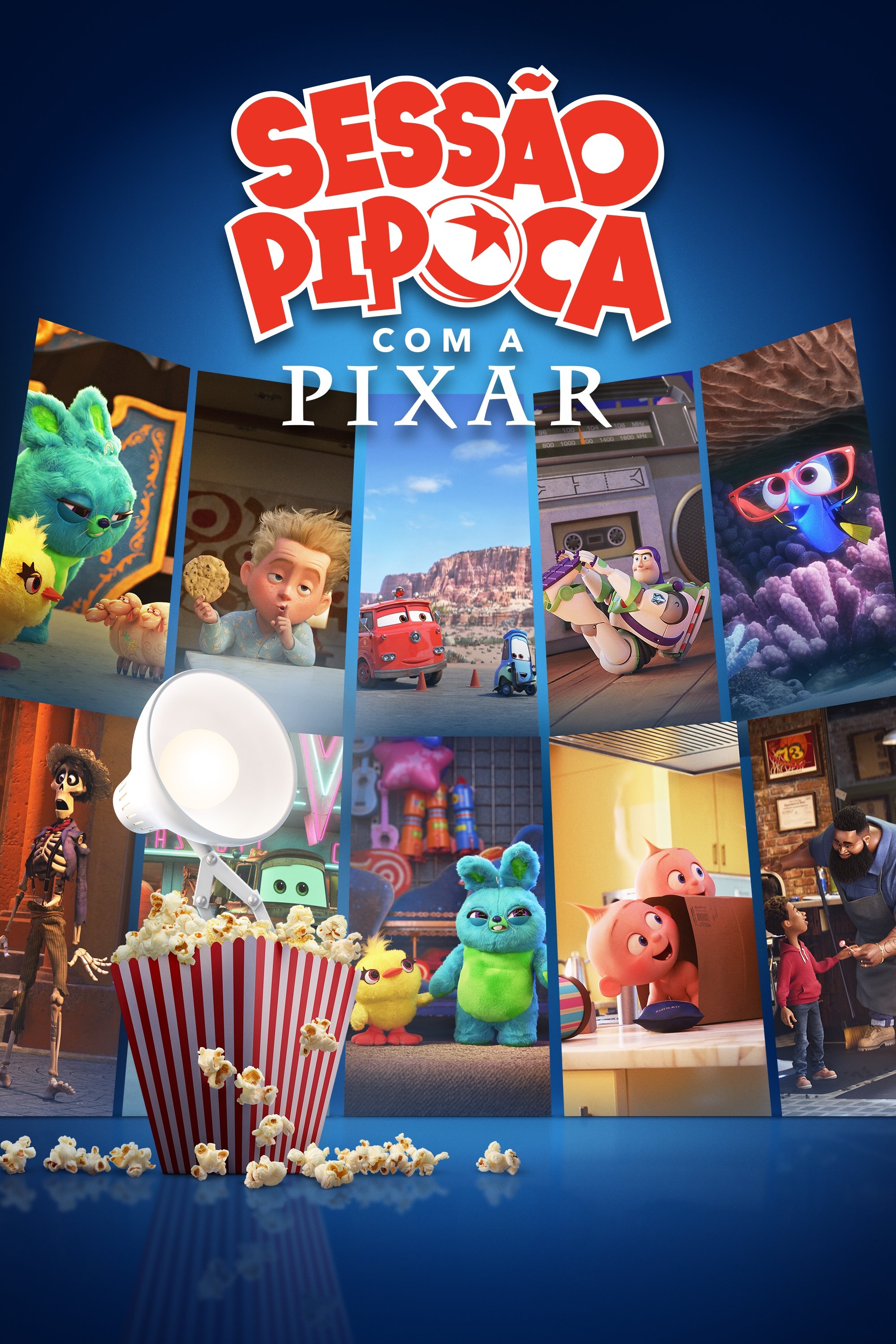 Poster de Sessão Pipoca com a Pixar