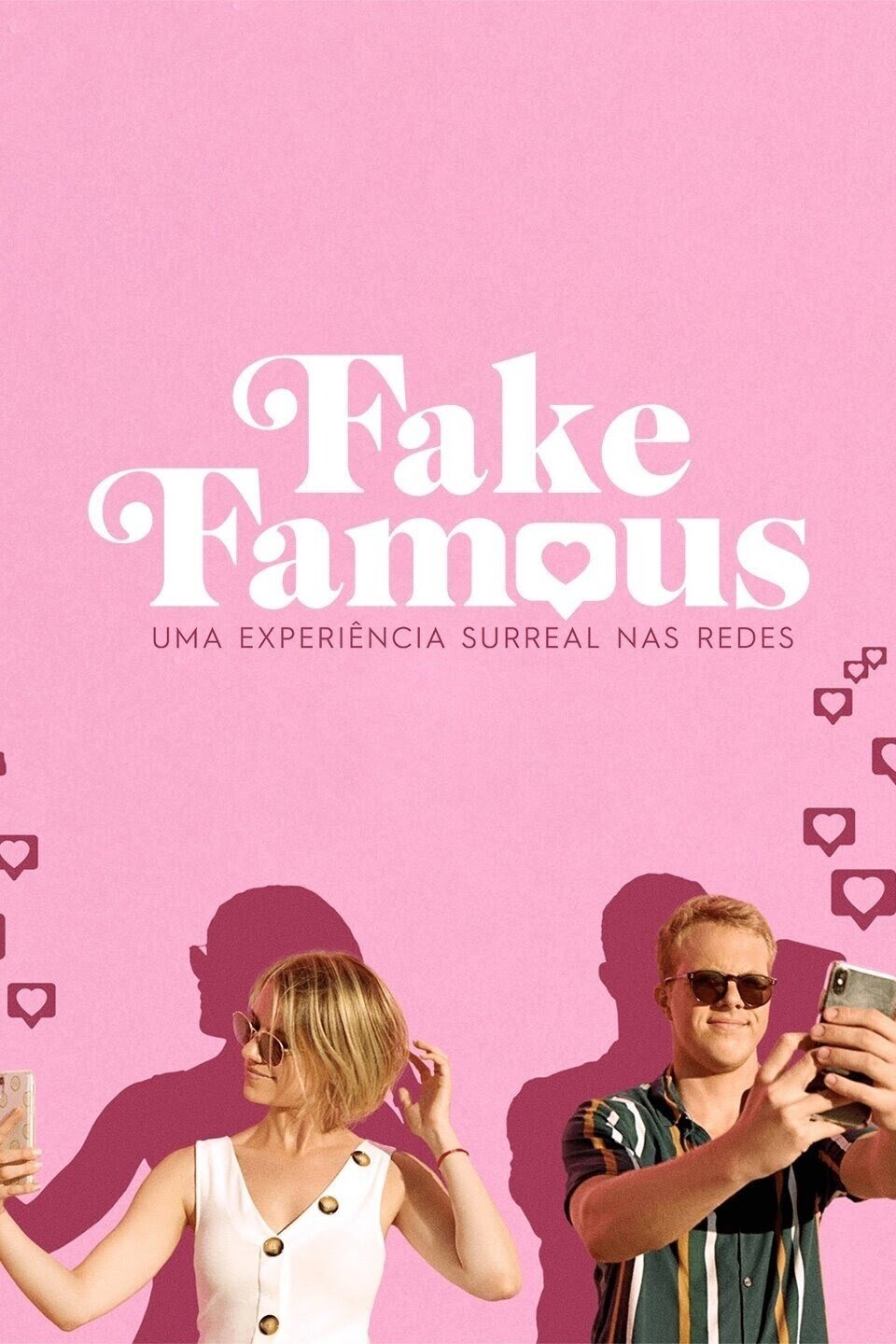 Poster de Fake Famous: Uma Experiência Surreal nas Redes