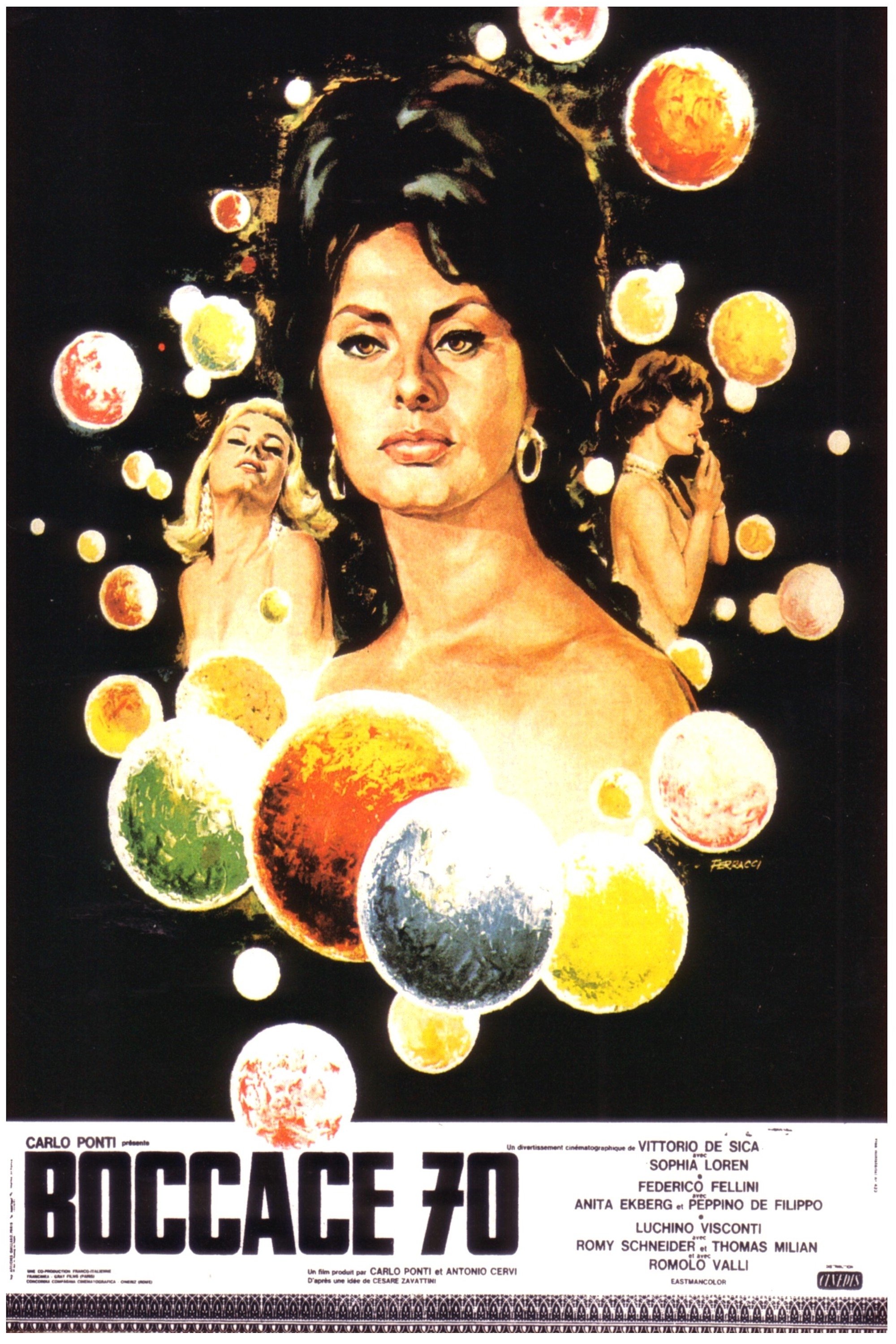 Affiche du film Boccaccio '70