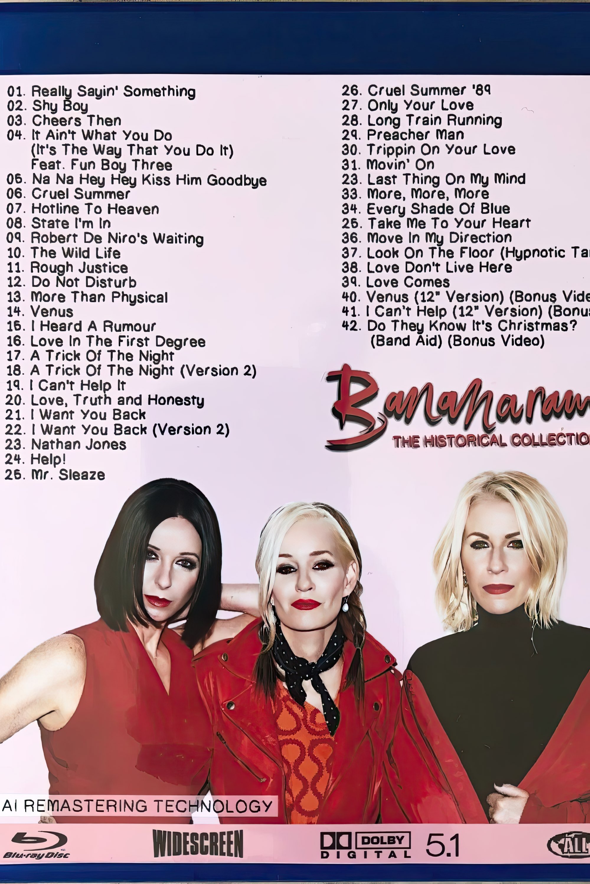 Poster de Bananarama The Historical Collection