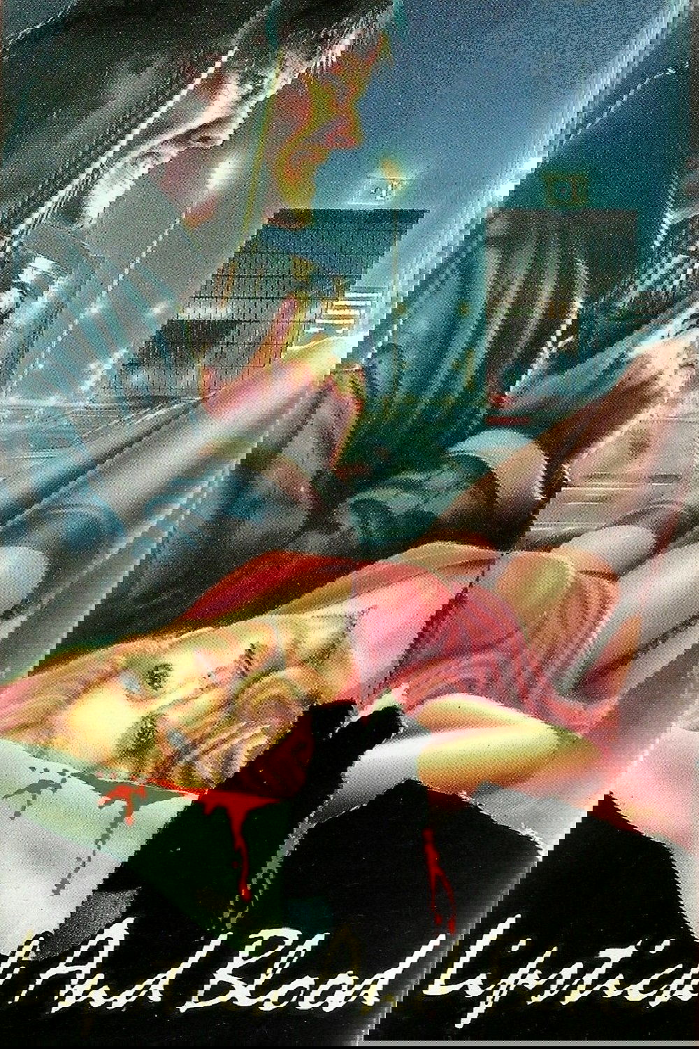 Lipstick and Blood Poster