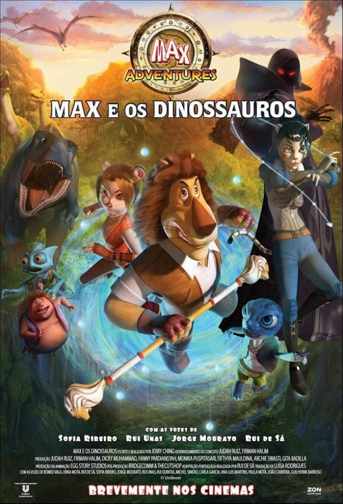 Poster de As Aventuras do Max: Dinoterra