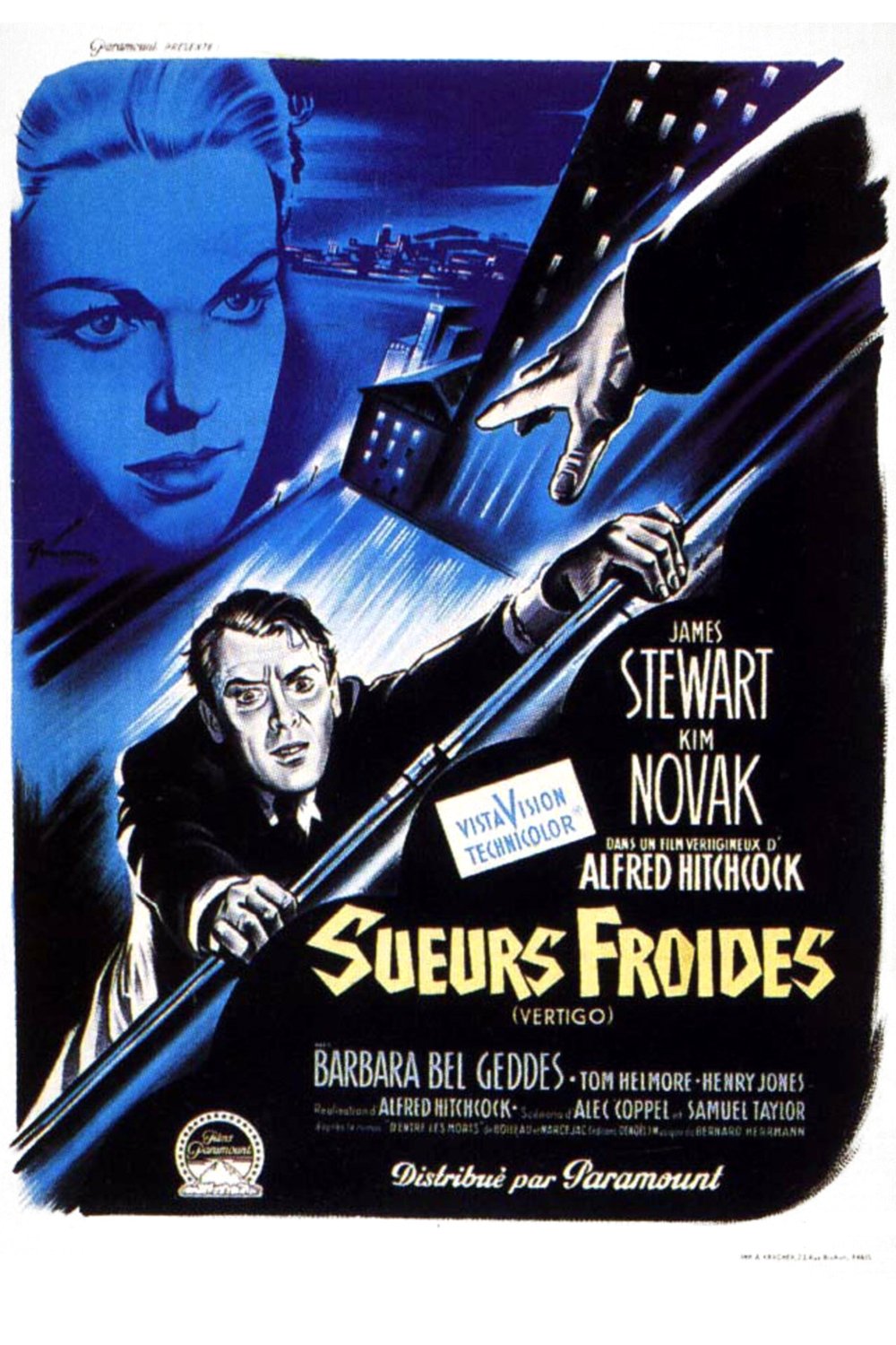 Affiche du film Vertigo