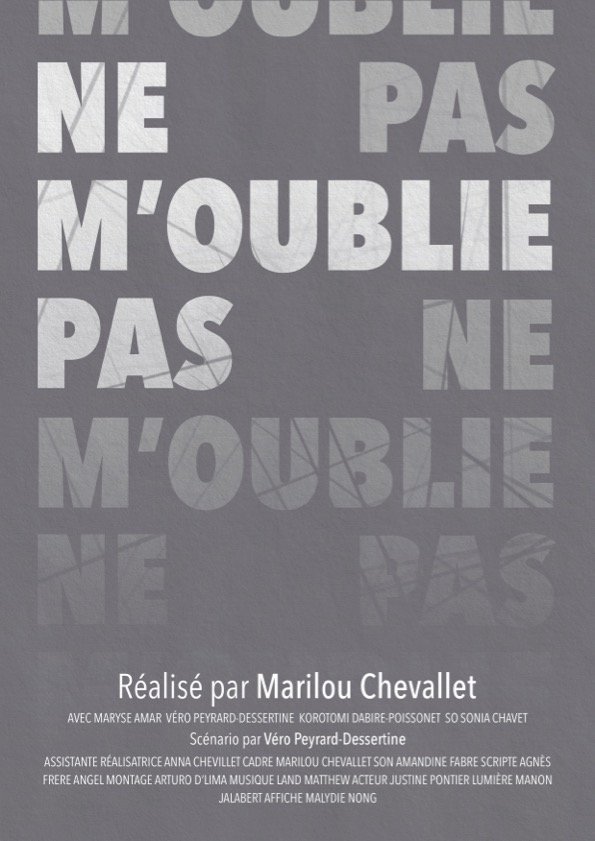 Poster de Ne m´oublie pas