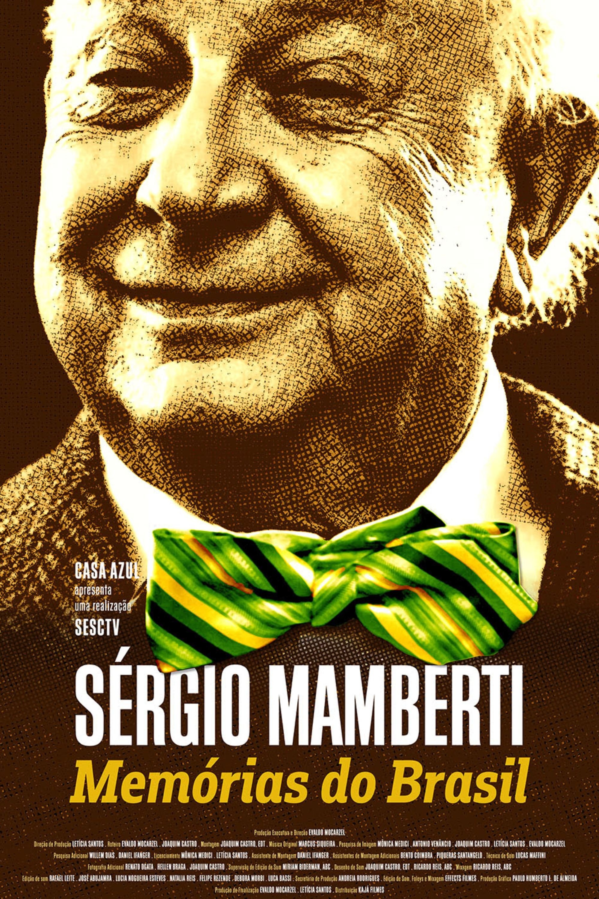 Poster de Sérgio Mamberti – Memórias do Brasil