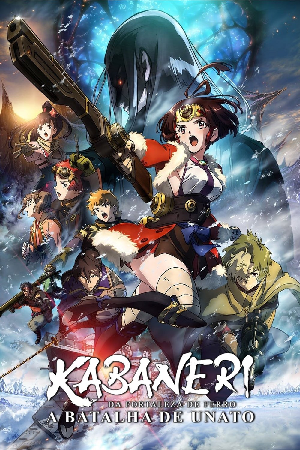 Poster de Kabaneri da Fortaleza de Ferro: A Batalha de Unato