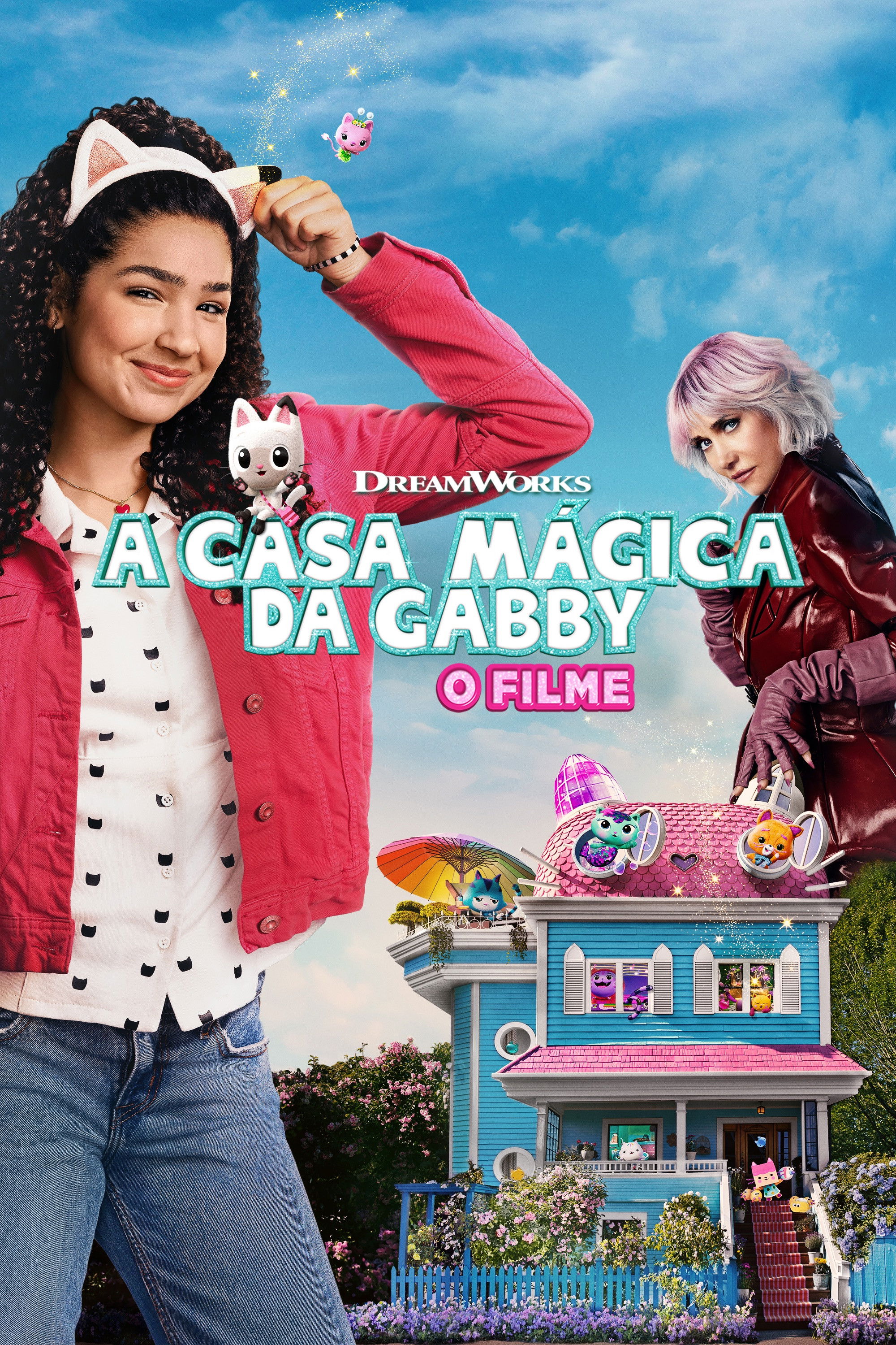 Poster de A Casa Mágica da Gabby: O Filme