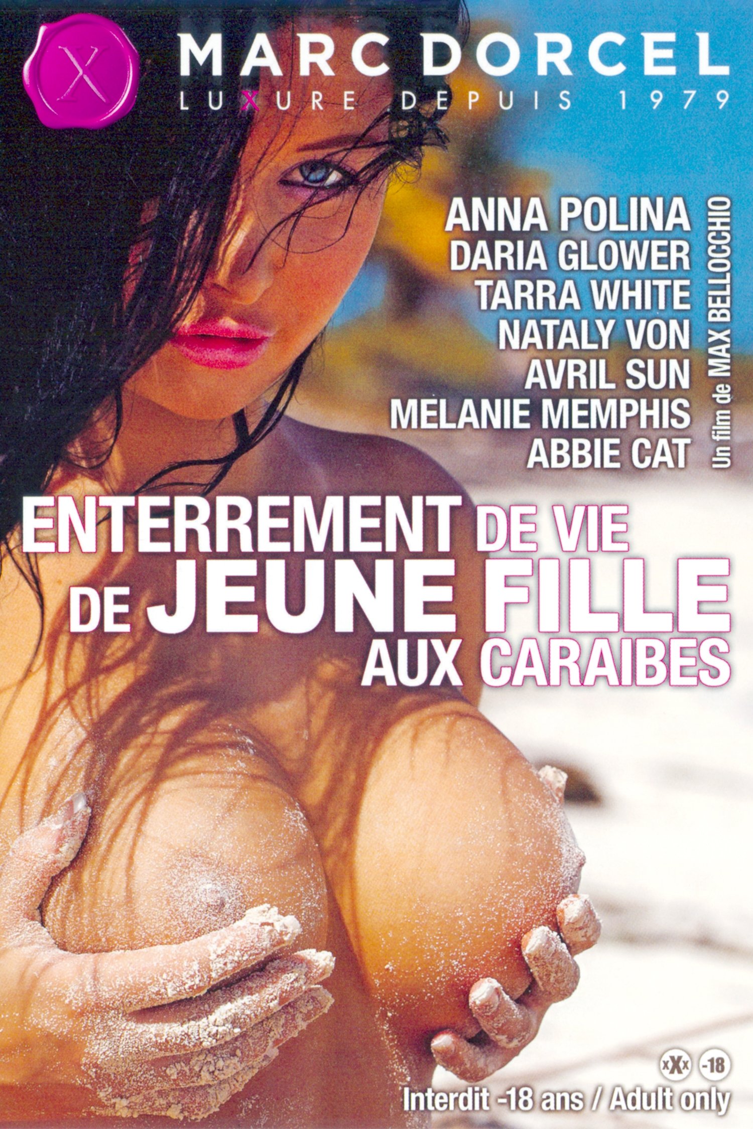 Poster de Enterrement de Vie de Jeune Fille aux Caraïbes