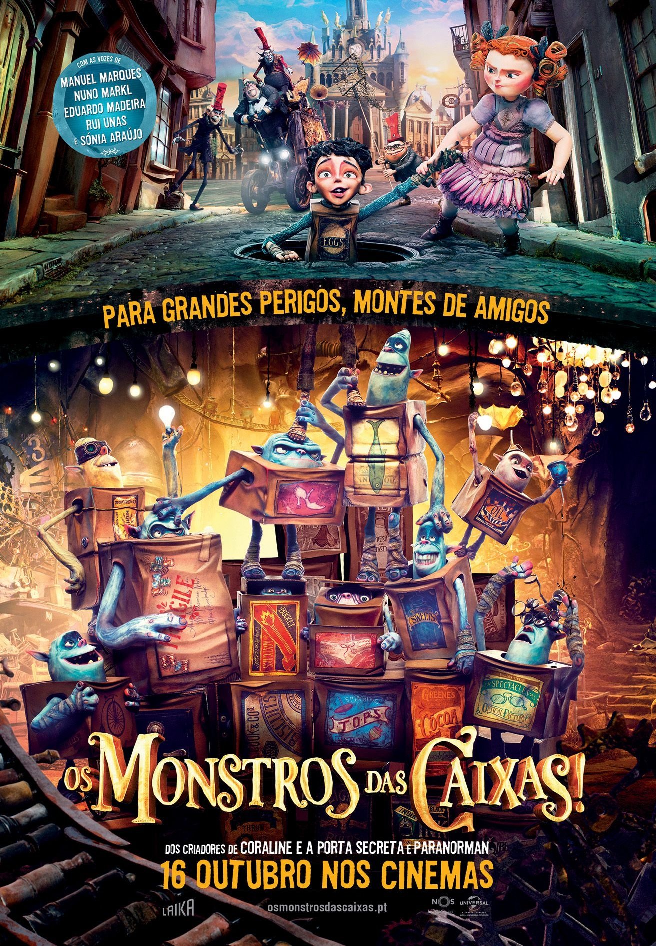 Poster de Os Boxtrolls